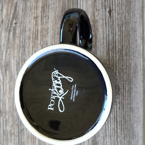 Coffee Keeps Me Busy Until Its Acceptable To Drink Wine Black and White Mug - Picture 4 of 6